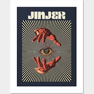 Hand Eyes Jinjer Posters and Art